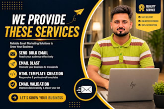 send bulk email blast, email campaign and email marketing