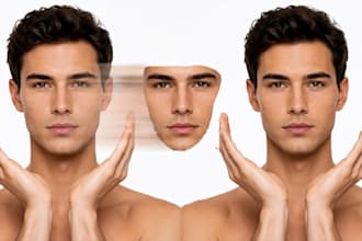 do realistic face swap switch or change any head or face