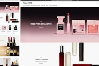 design beauty website, beauty, beauty store, beauty shopify, shopify website