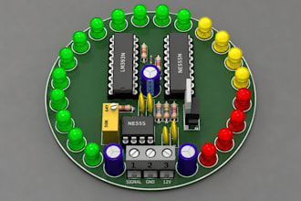 design automotive led pcb vehicle lighting pcb car led board led driver circuit