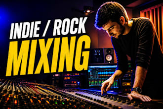 mix your indie, pop or rock song
