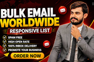 bulk email blast, email address, email marketing campaign