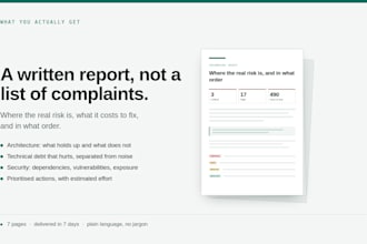 do a security audit and code review of your web app