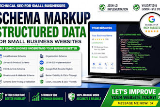 add schema markup structured data rich to your small business local seo website