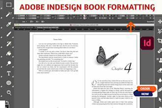 do adobe indesign book formatting  and interior book design for your amazon KDP