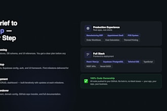 build a react web application with supabase backend