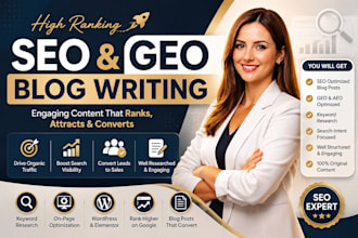 be your GEO and SEO optimized content blog writer article writing blog writing