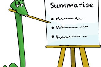 summaries books articles and documents clearly for you