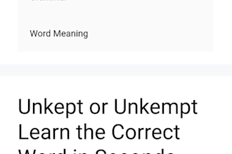 write clear and engaging english grammar content