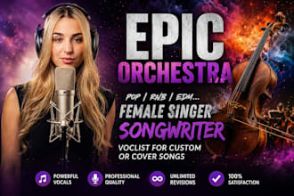 compose epic cinematic music for film orchestral video game soundtrack
