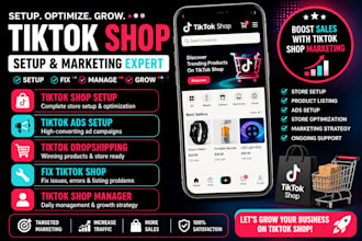 do tiktok shop setup, tiktok ads setup, fix tik tok shop, tiktok shop marketing