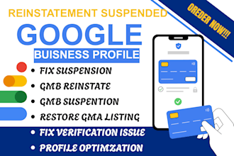 fix gmb suspension and reinstate your google my business profile