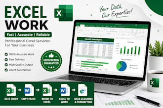 handle data entry, and copy paste work