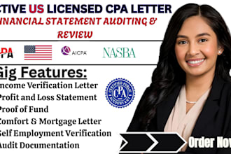 prepare self employed income verification letter for apartment rental and lease