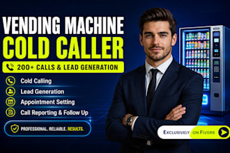 vending machine cold calling, cold calling vending machine, machine locator, atm