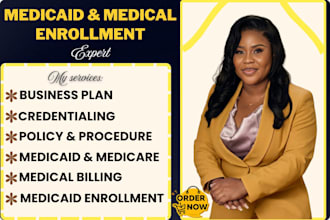 do medicaid provider enrollment and medicare credentialing for agencies