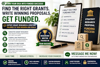 find relevant grants and funding opportunities for your business or nonprofit