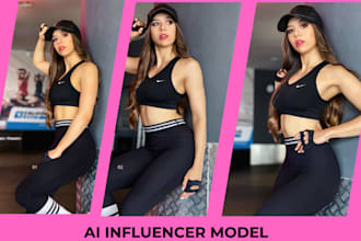 create realistic ai influencers model