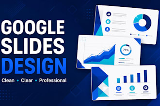 create or redesign a professional google slides presentation