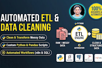 automate python data cleaning and etl pipelines