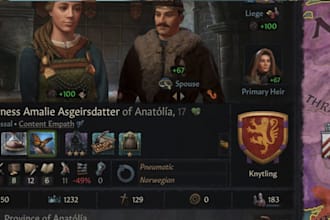 create custom ck3 mod, bg3 mod, skyrim mod, hoi4 mod, game modding and scripting