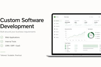 build custom software tailored to your business requirements