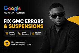 fix gmc and google ads suspension misrepresentation and product feed disapproval