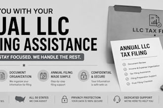 help you with your annual llc tax filing