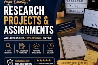 provide academic writing support and research assistance