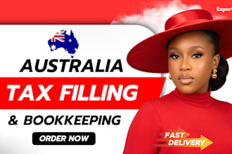 do australian tax filling and return, bookkeeping, bas, gst and sole trader tax
