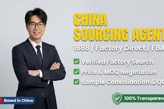 be your professional china sourcing agent to find the best suppliers