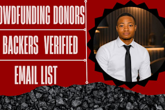 do crowdfunding backer and donors list for ur gofundme kickstarter and indiegogo