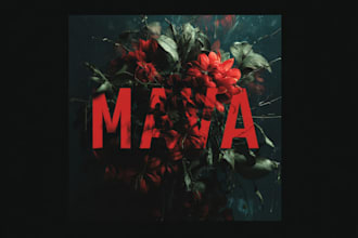 design a professional album cover