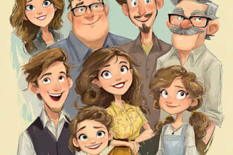 beautiful portrait in disney cartoon