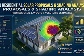 design 3d residential solar proposals and shading analysis in aurora