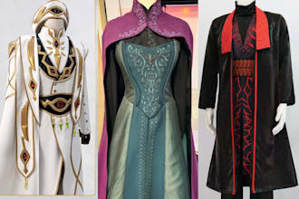 fabric cosplay anime sewing pattern cosplay creation costume outfit commission