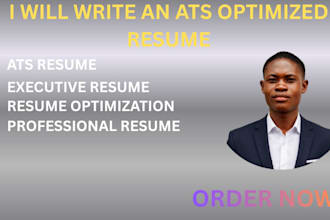 write an ats optimized resume