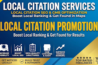 build high quality local citations for local SEO