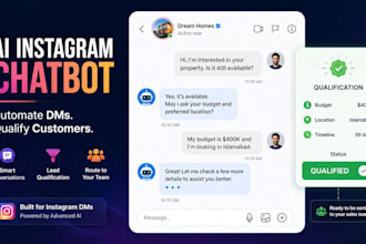 build an ai instagram chatbot for lead qualification