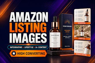 design amazon listing images, amazon infographic and amazon listing image