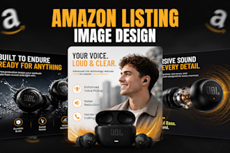 design amazon listing images, amazon infographic and amazon listing image