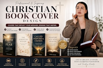 christian book cover design faith based ebook cover papperback cover design kdp