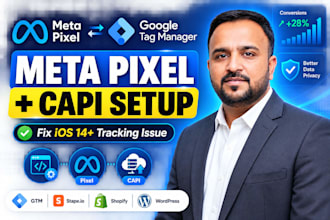 setup meta pixel, facebook capi via GTM