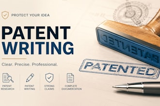 do patent utility writing prior research and patent application for invention