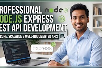 build a node js express rest API