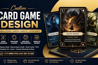 design playing cards, poker deck, and card game art