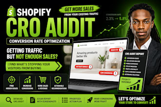 do shopify cro, conversion rate optimization and cro audit