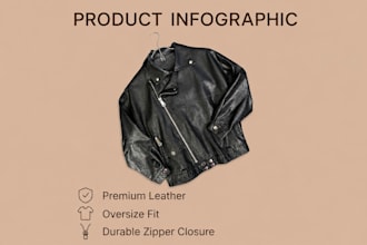 create high converting product infographics