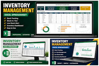 create professional inventory management excel spreadsheet