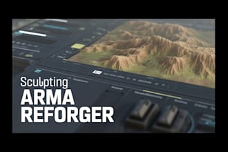 create custom maps, environments, and weapon assets for arma reforger and arma